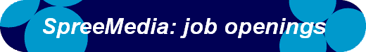 SpreeMedia: job openings